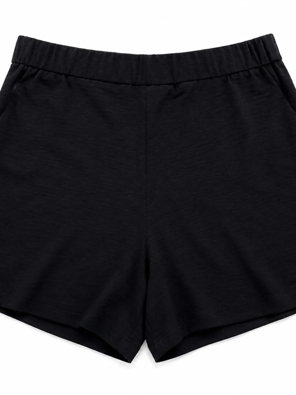Adrienne Vittadini High-Waisted Black Shorts